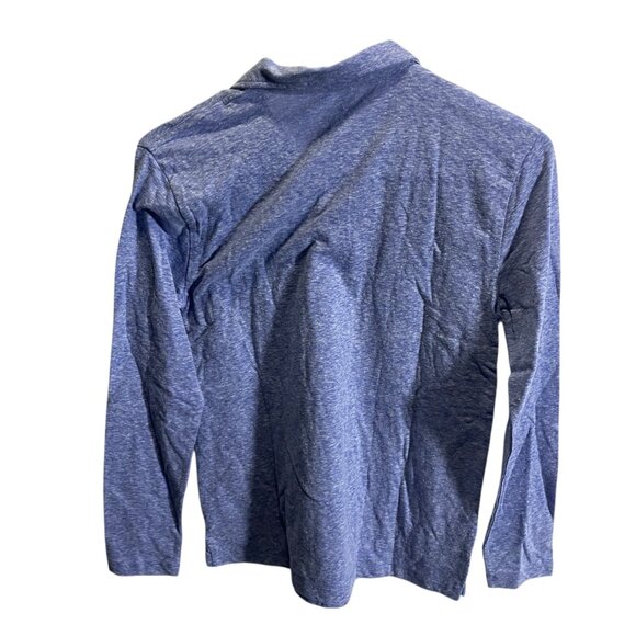 Crewcuts Boys Size 12 Blue Long-Sleeve Polo Style Shirt - Picture 4 of 4